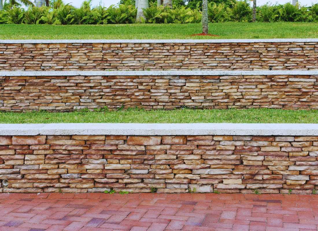 Retaining Wall for Sloped Backyards