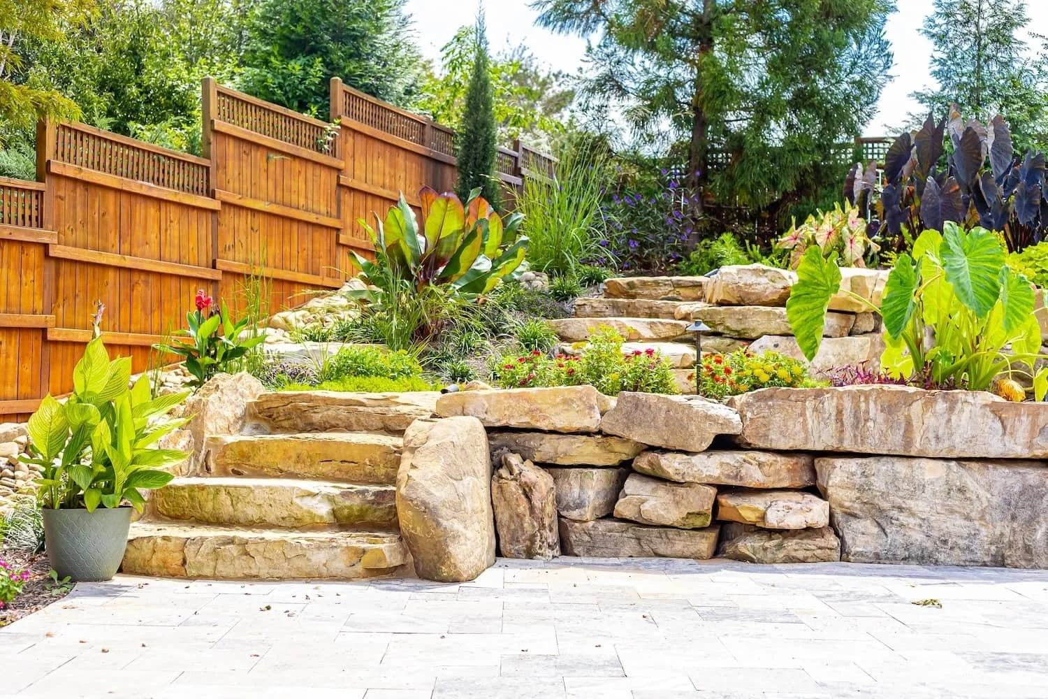 Retaining Wall Installation in Woodstock, GA | O'Neill Landscape Group