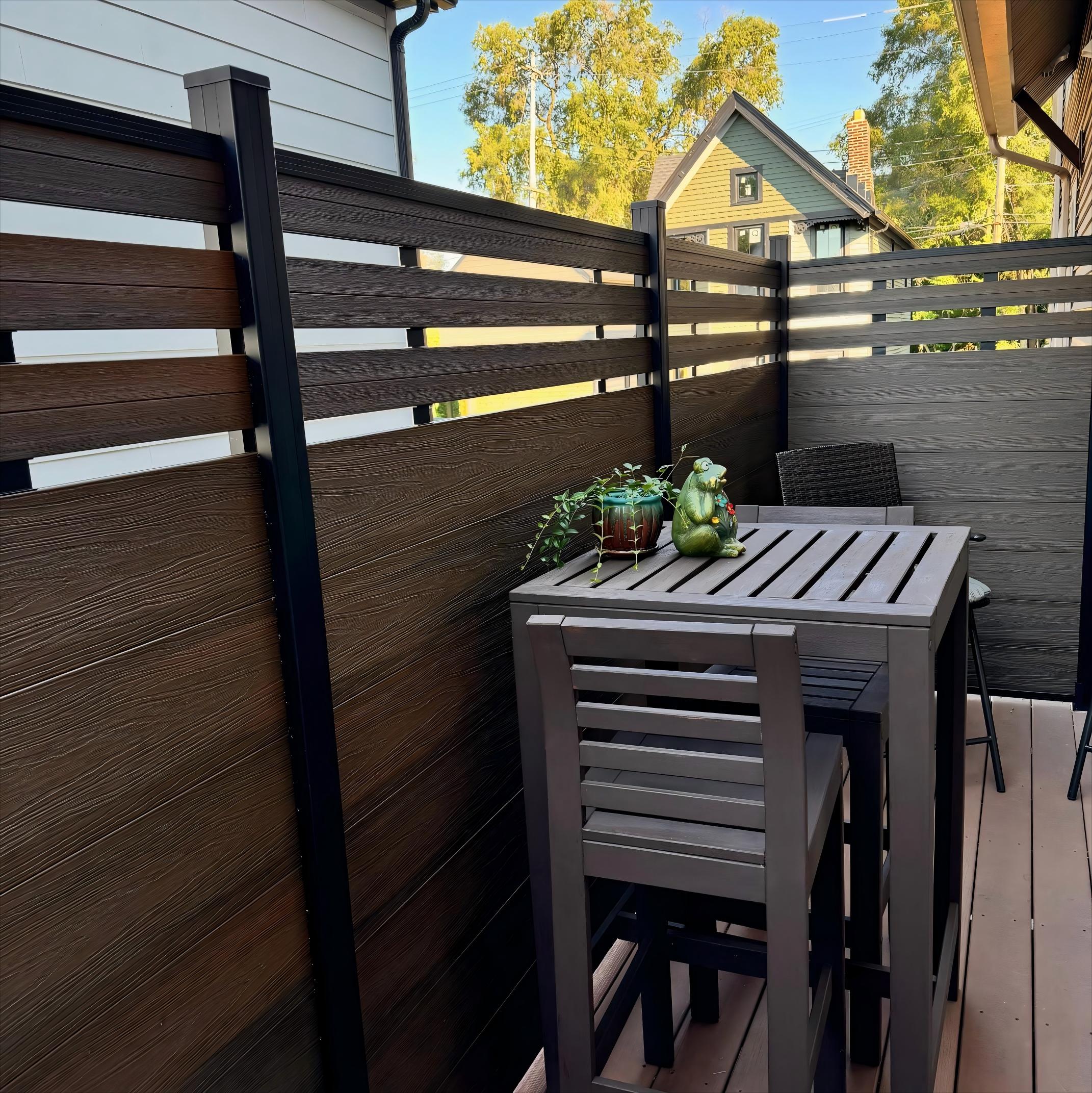 Semi-Privacy Fence Panels | Backyard & Garden Fencing