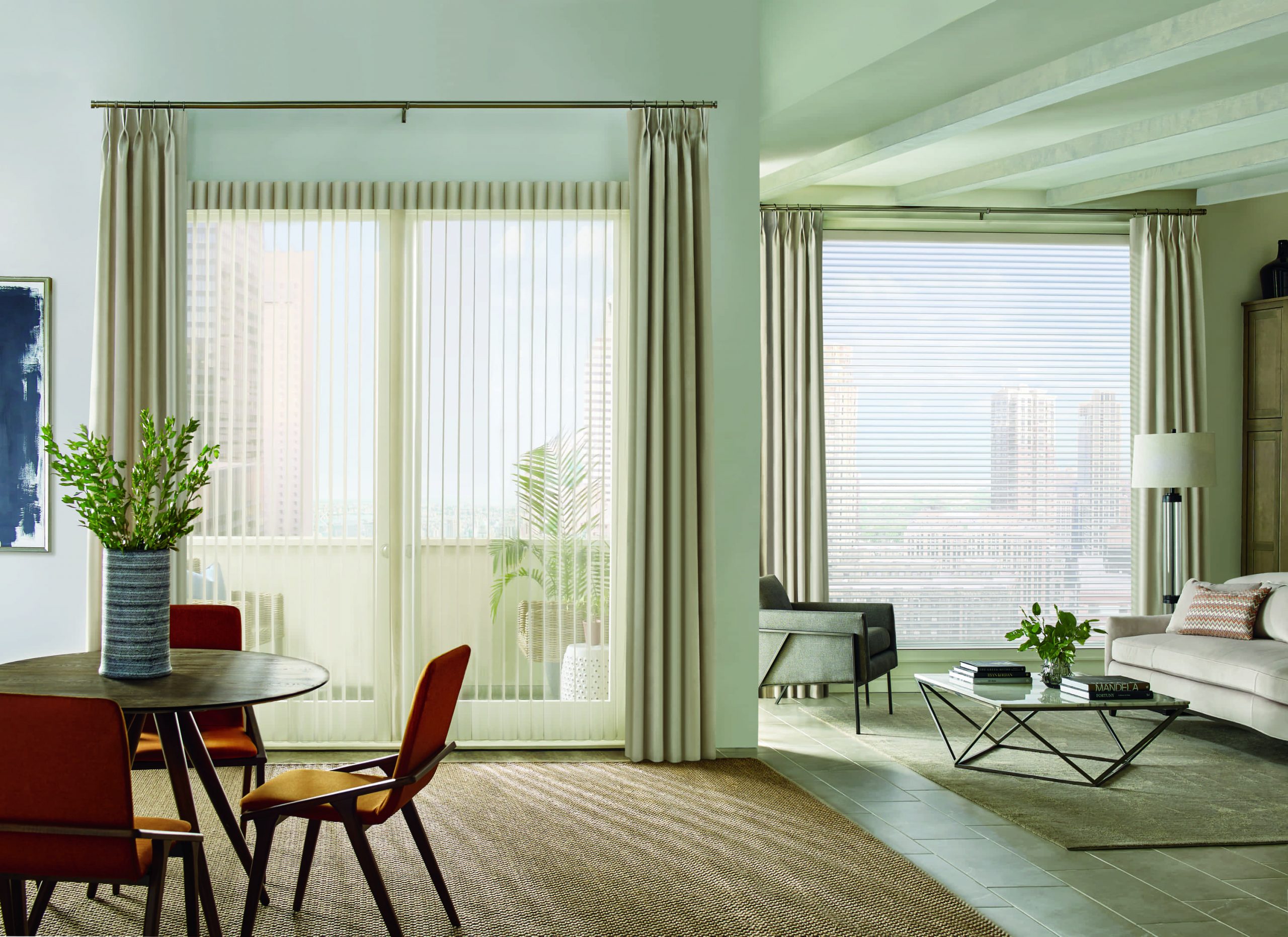 Sliding Glass Door Blinds | WinDecor Window Coverings Calgary