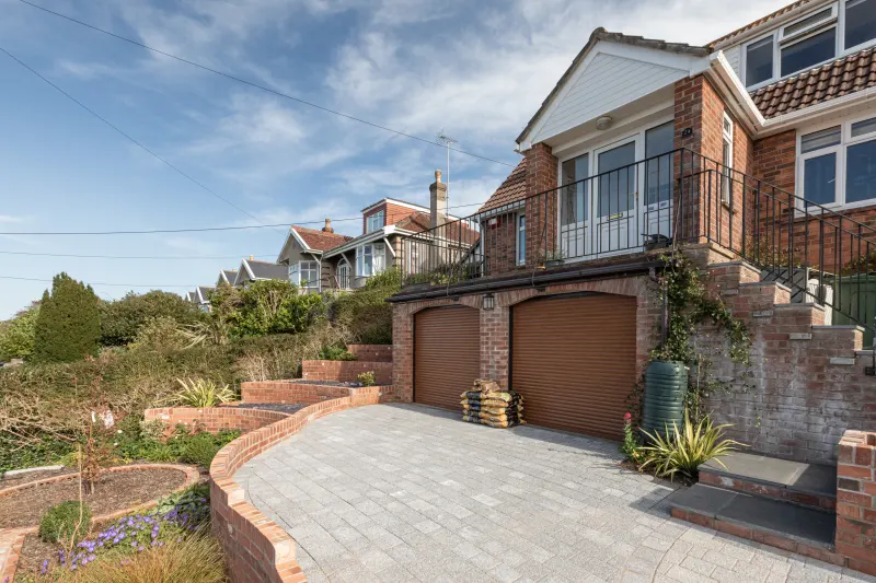 Sloped garden and driveway design ideas | Marshalls