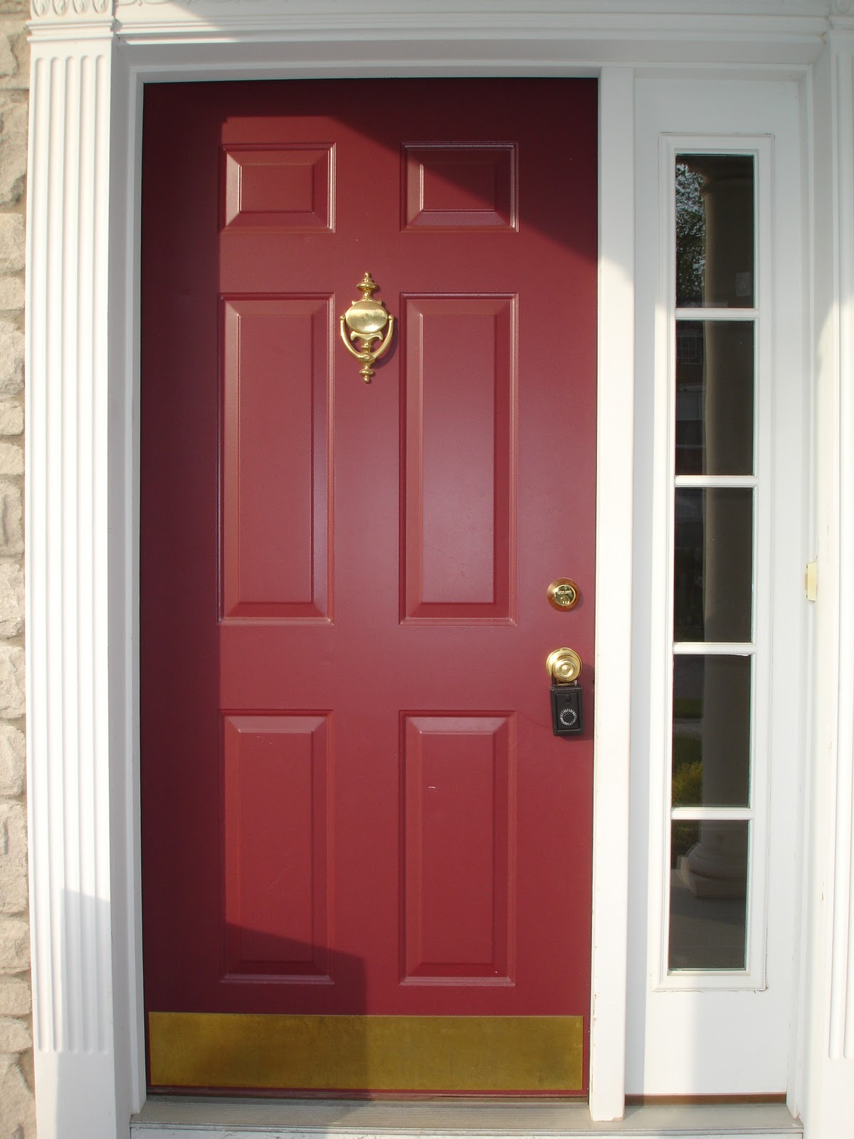 The Yellow Cape Cod: 31 Days of Building Character: More On The Door