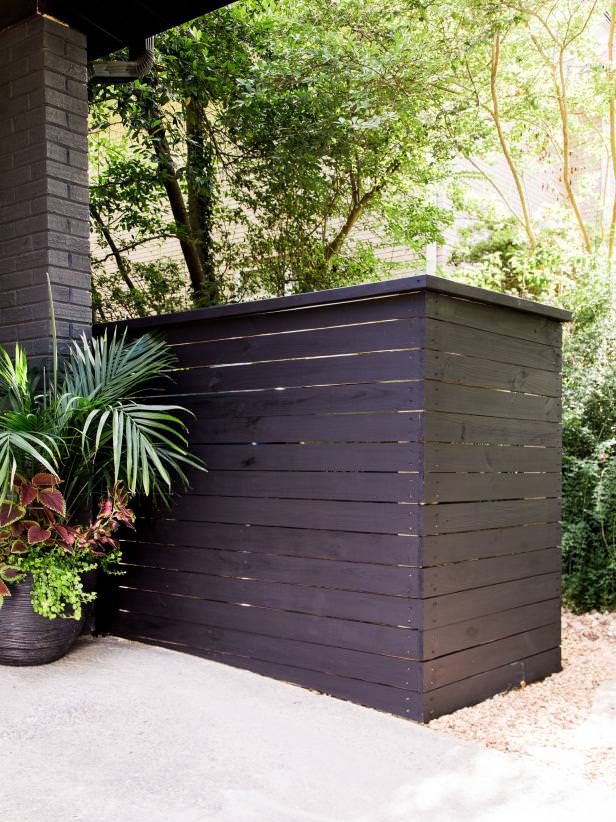 Trashy Looking Garbage Cans? Storage Ideas & Screen Projects • The Garden Glove