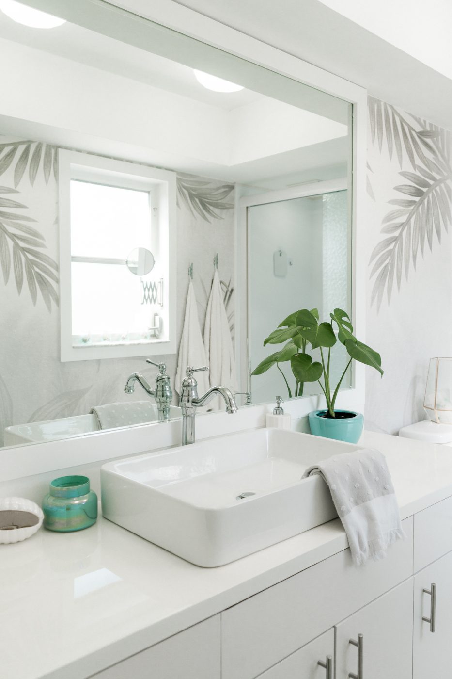Tropical Master Bathroom Makeover
