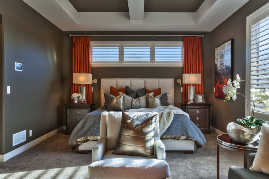 Two-Color Combinations For Bedroom Walls Of Any Kind
