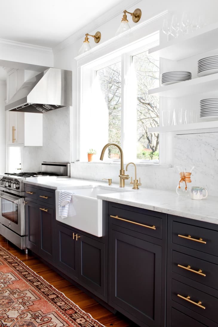 Two-Tone Kitchen Cabinet Ideas - How to Use 2 Color on Cabinets | Apartment Therapy