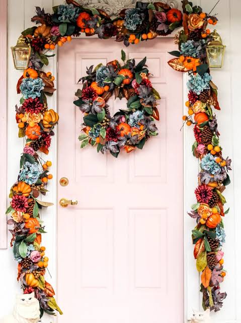 Unique Fall Door Decorating Ideas That Aren't Wreaths | HGTV