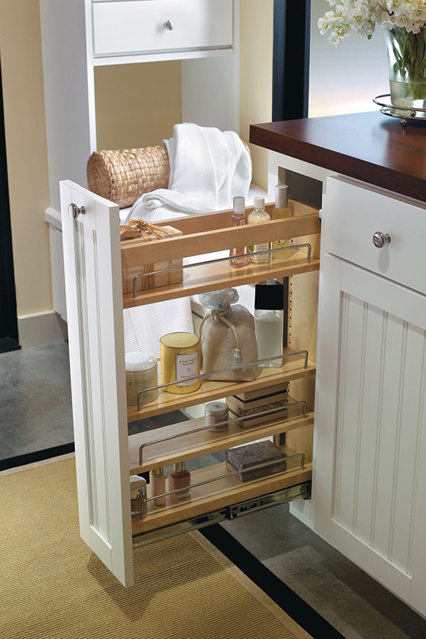 Vanity Pullout Cabinet - Nest Cabinetry