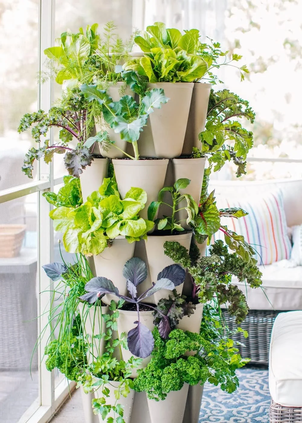 Vertical Garden Planter for Your Patio — Honeymilk Homestead