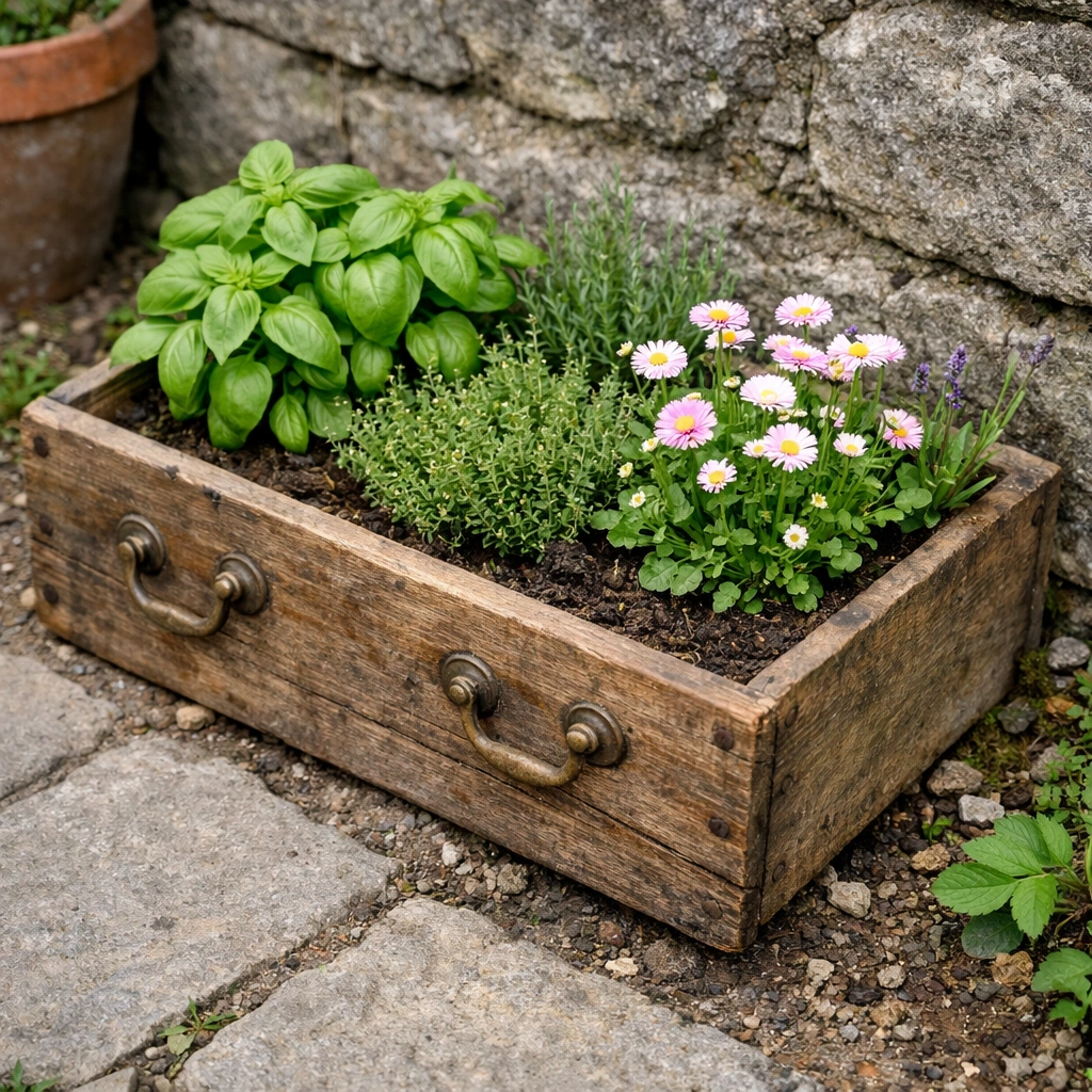 Vintage Planter Ideas Using Unexpected Containers