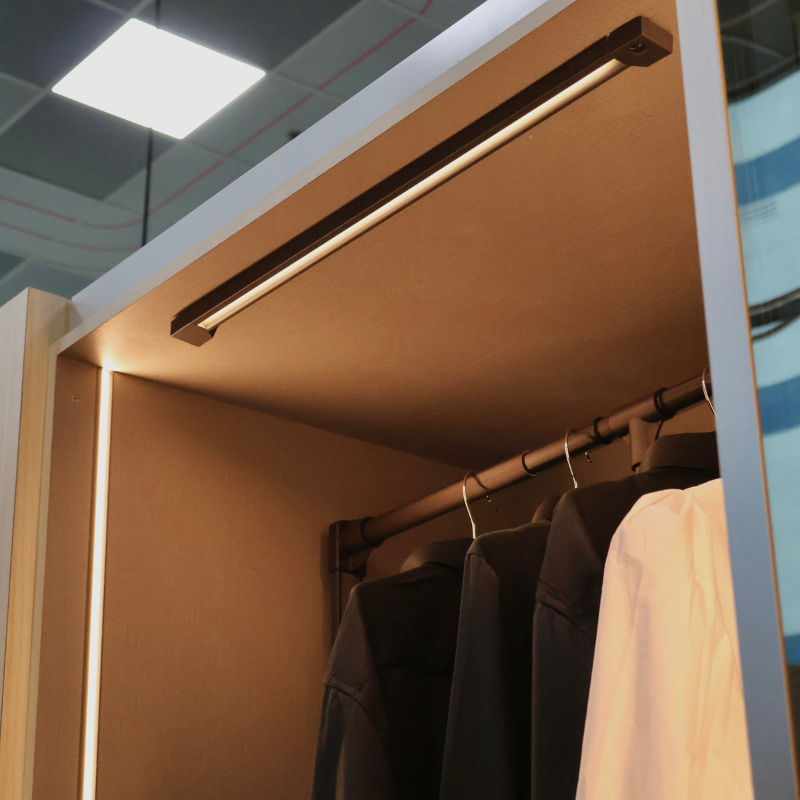 Wardrobe lighting – Koncept Kreation
