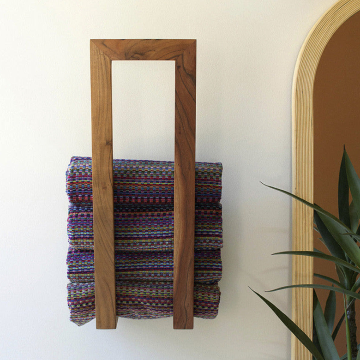 Wooden Towel Holder Bathroom Shelf With Towel Rod Rustic Bathroom Shelf With Towel Bar