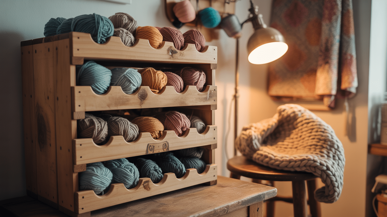 Yarn Storage Made Simple: Clever Ideas for Every Crafter - The Painted Hinge