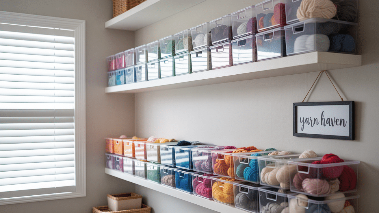Yarn Storage Made Simple: Clever Ideas for Every Crafter - The Painted Hinge