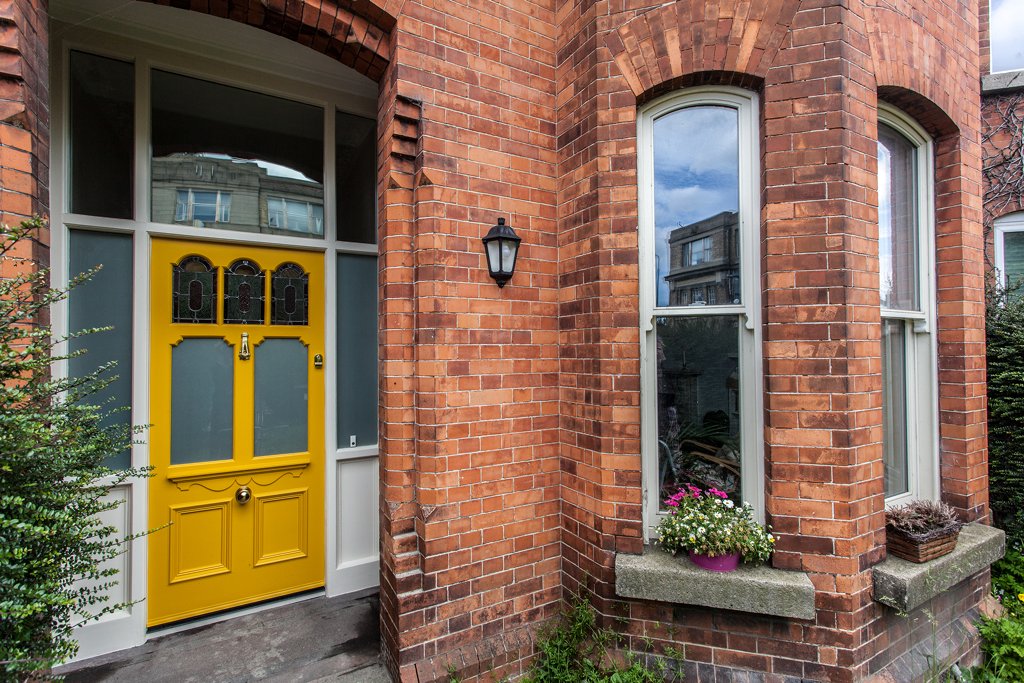 Yellow Door Stained Glass - The Period Door Company