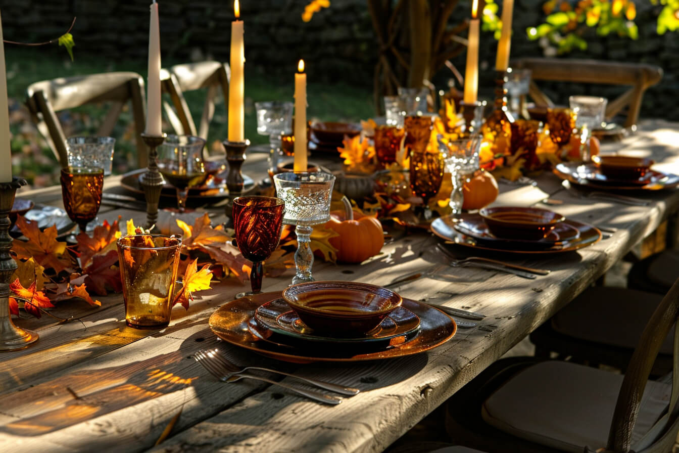 10 Easy Thanksgiving Table Decor Ideas | eFavormart