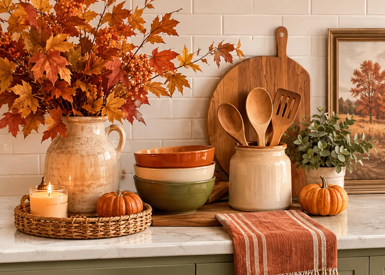 10 Fall Kitchen Decor Ideas to Create a Cozy Luxury Kitchen
