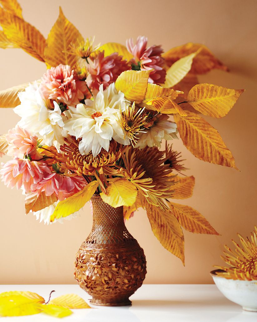 22 Fall Flower Arrangements for Autumn Décor