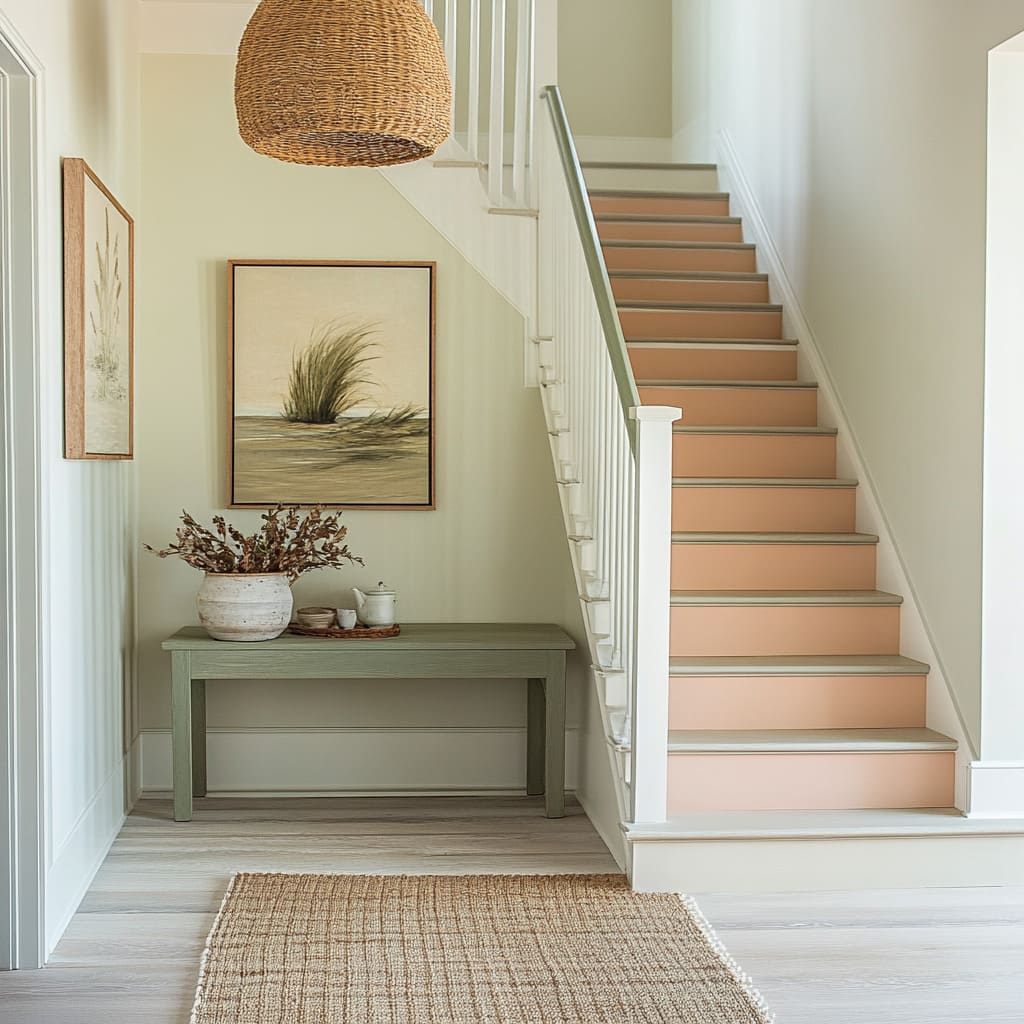25 Painted Stairs Ideas to Transform Your Staircase with Color