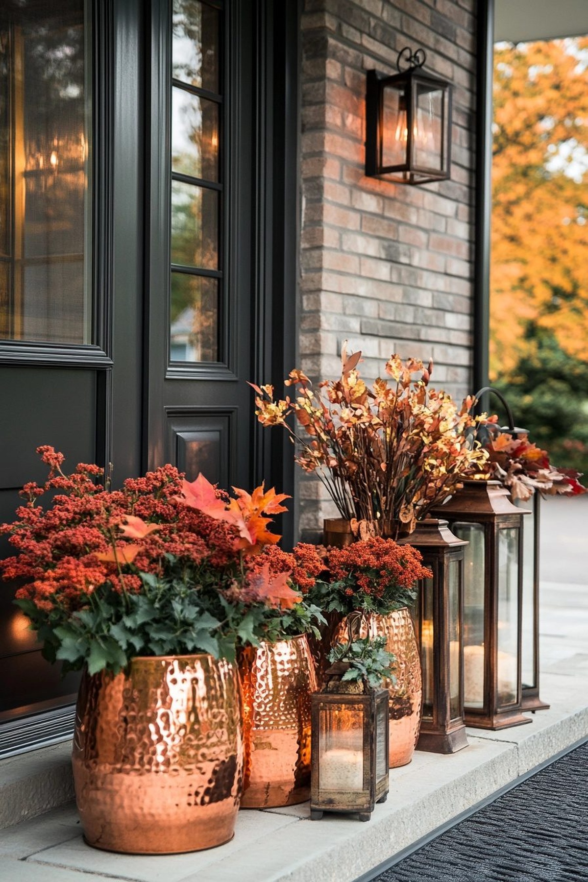 29 Fall Porch Magic: Decor Ideas for an Inviting Autumn Welcome - Kreativk