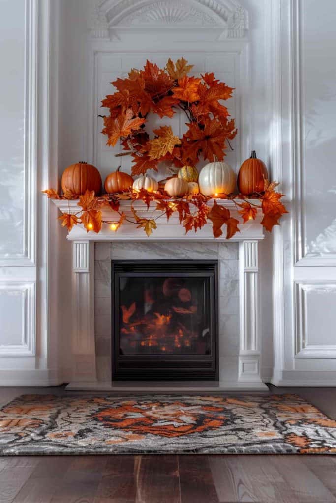39 Halloween Mantel Decor Ideas To Spookify Your Space