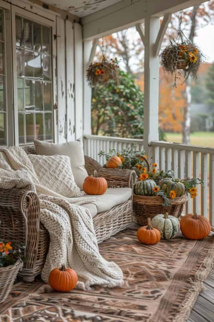 45 Fall Porch Decor Ideas To Liven Up Your Home Entrance