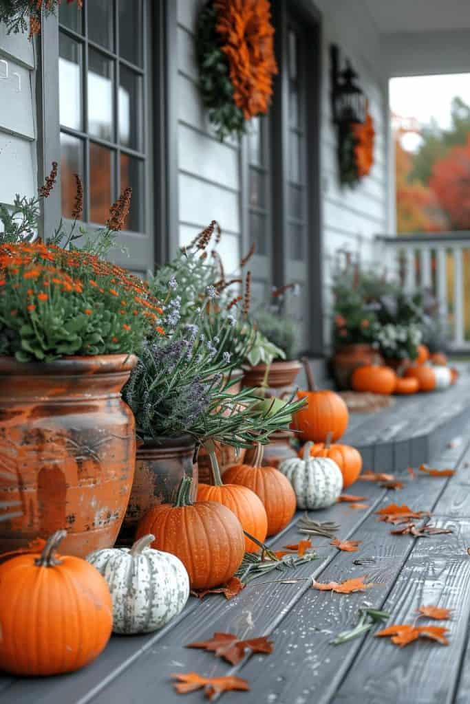 45 Fall Porch Decor Ideas To Liven Up Your Home Entrance