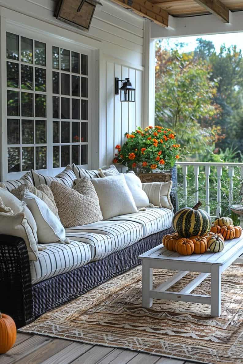 45 Fall Porch Decor Ideas To Liven Up Your Home Entrance
