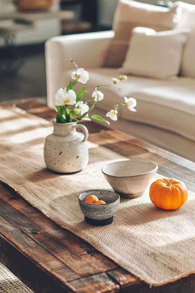 47 Fall Coffee Table Decorations To Elevate Your Living Room