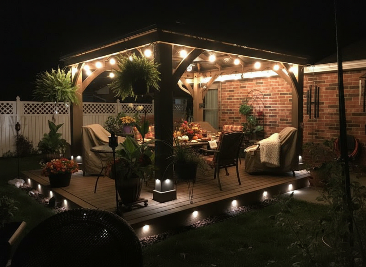 5 Outdoor Fall Decorating Ideas for Your Gazebo | Yardistry