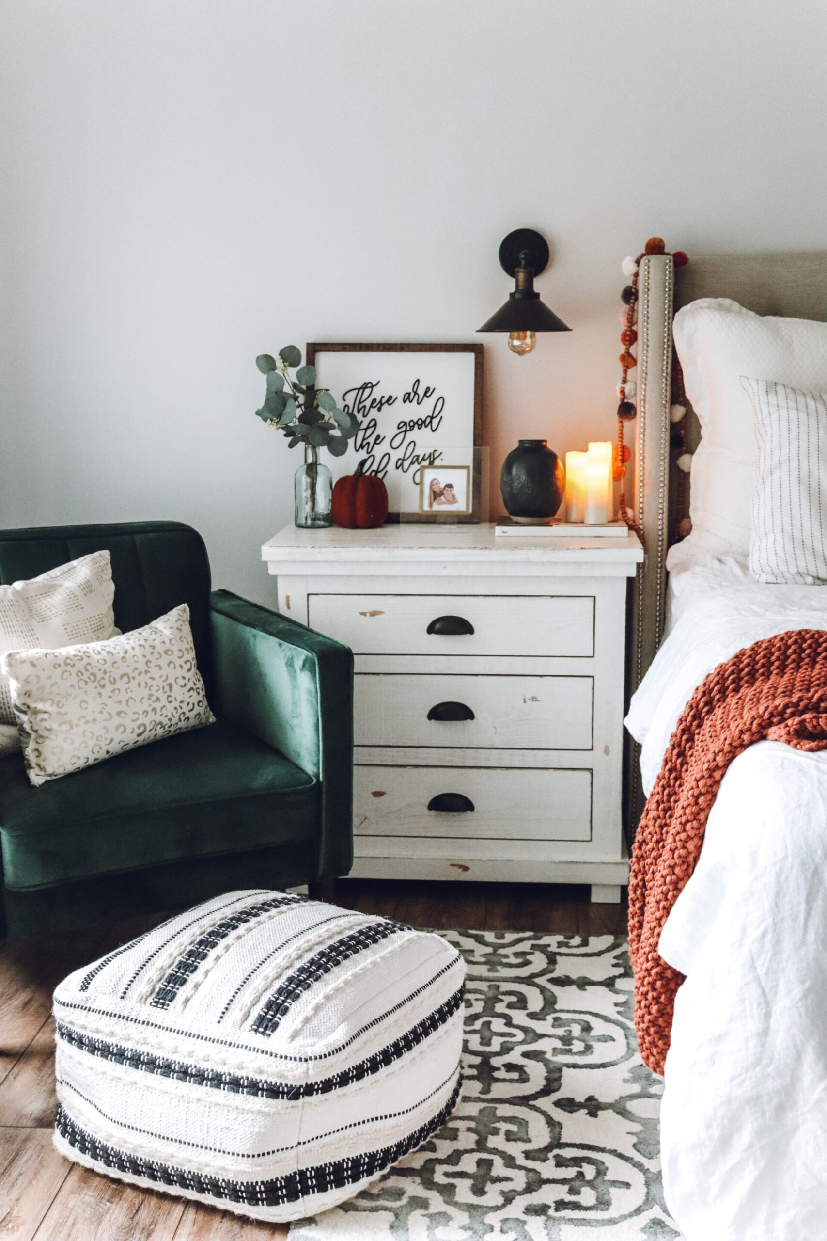6 fall bedroom ideas - Daily Dream Decor
