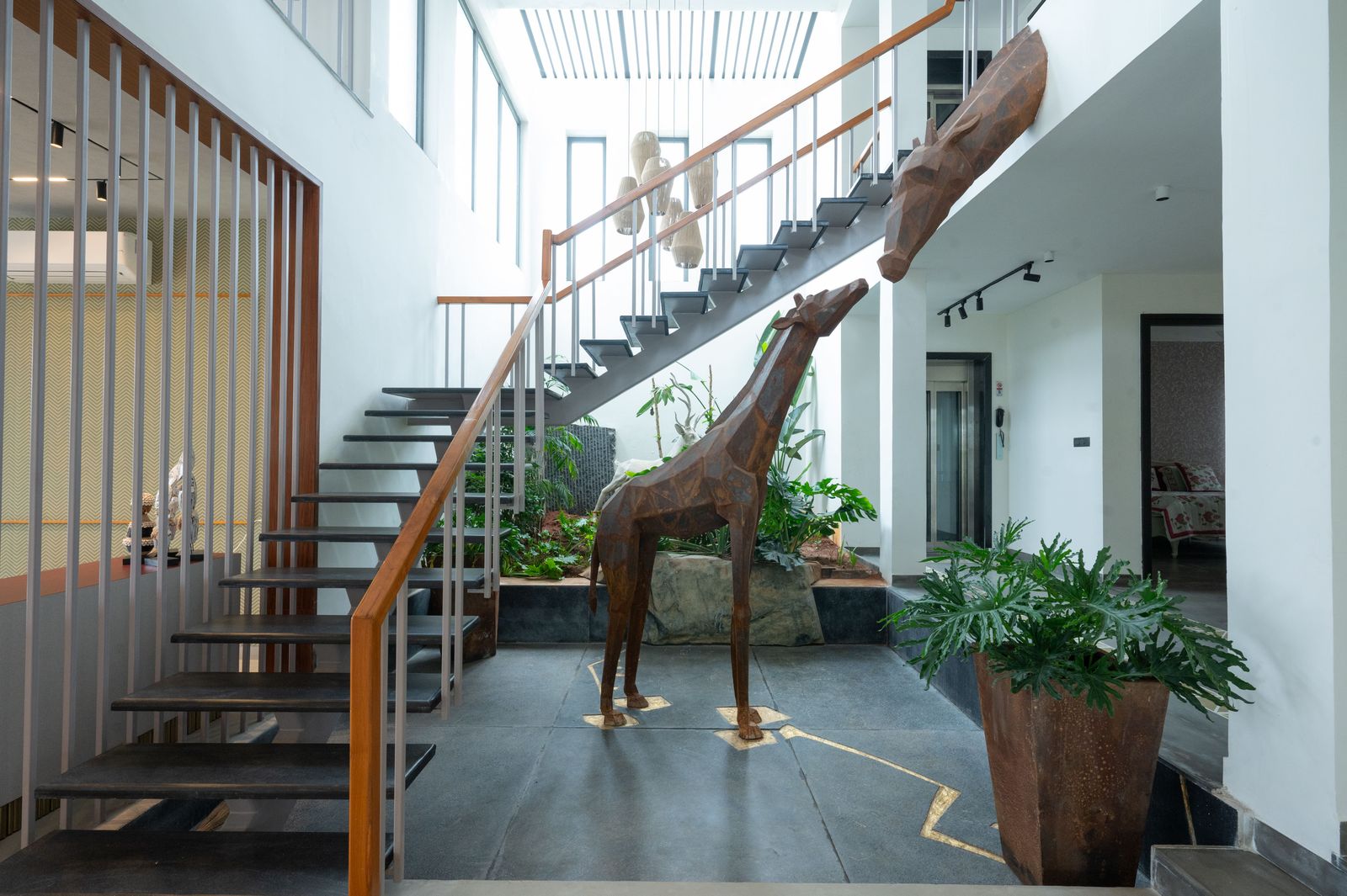6 staircase designs that shape the home in section | Architectural Digest India