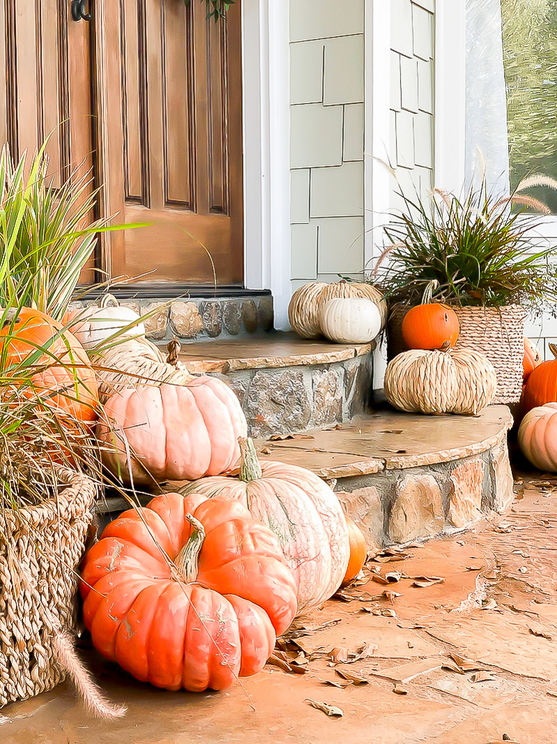 All The Fall Feels Front Porch - Duke Manor Farm by Laura Janning
