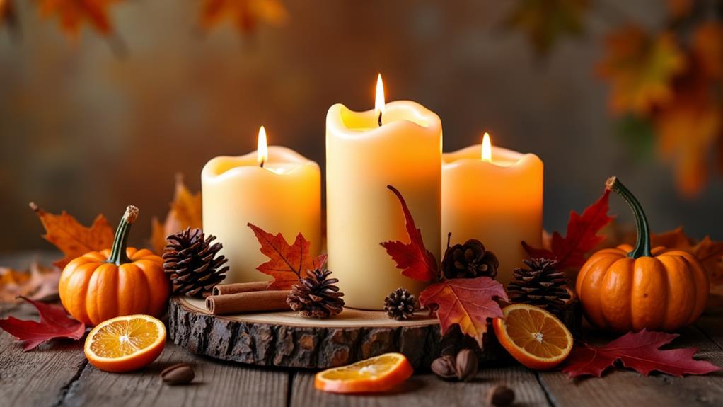 Autumn Candle Arrangements: The Perfect Accent for Your Fall Decor Ideas | Artisan Furniture UK