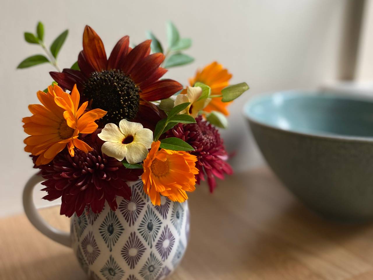 Autumn flower arrangement ideas