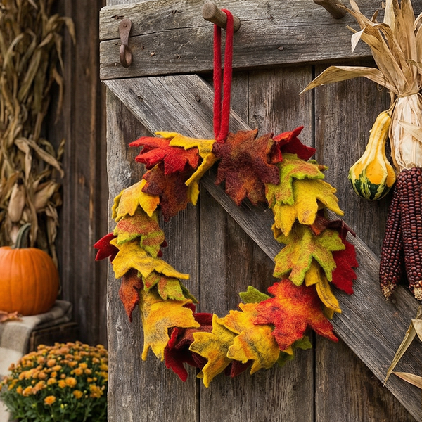 Autumn Wreath Decor Fall Decor For Your Front Door: Lynchcreek Farm's Fall Door Wreaths – Lynch Creek