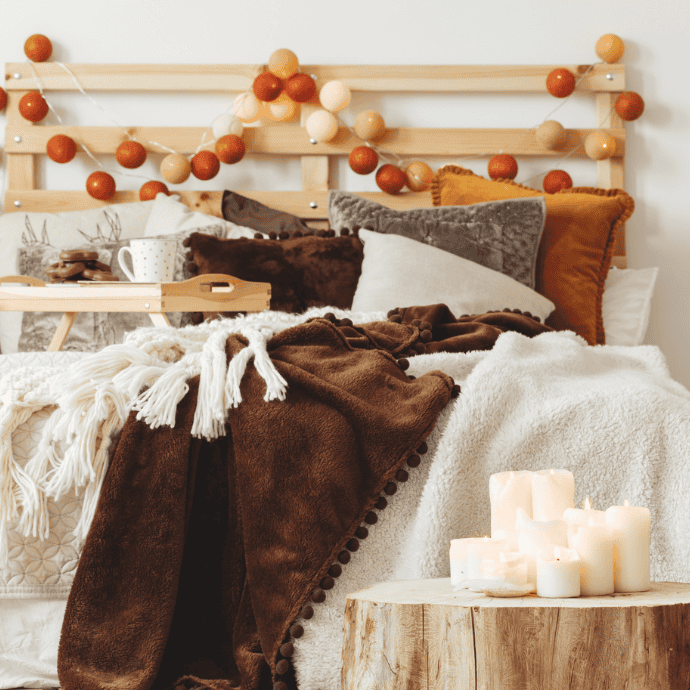 Bedroom Fall Pillow Decor Steps To Autumn Bedroom Decor For A Cosy And Warm Retreat