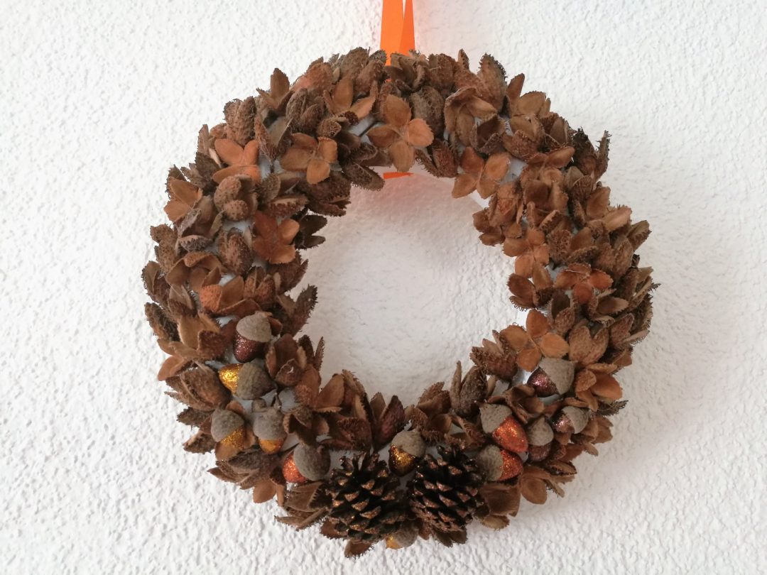 Beechnut fall wreath - DIY by Hanka