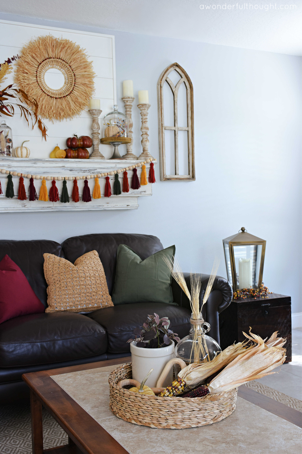 Boho fall decor - A Wonderful Thought