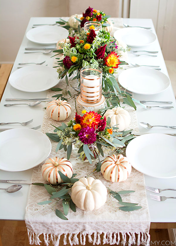 Centerpieces And Table Decors Capture Fall's Beauty