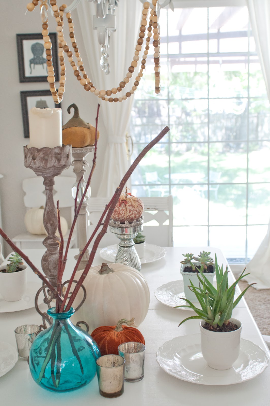 Colorful and Whimsical Fall Inspired Tablescape — Domestic Fashionista