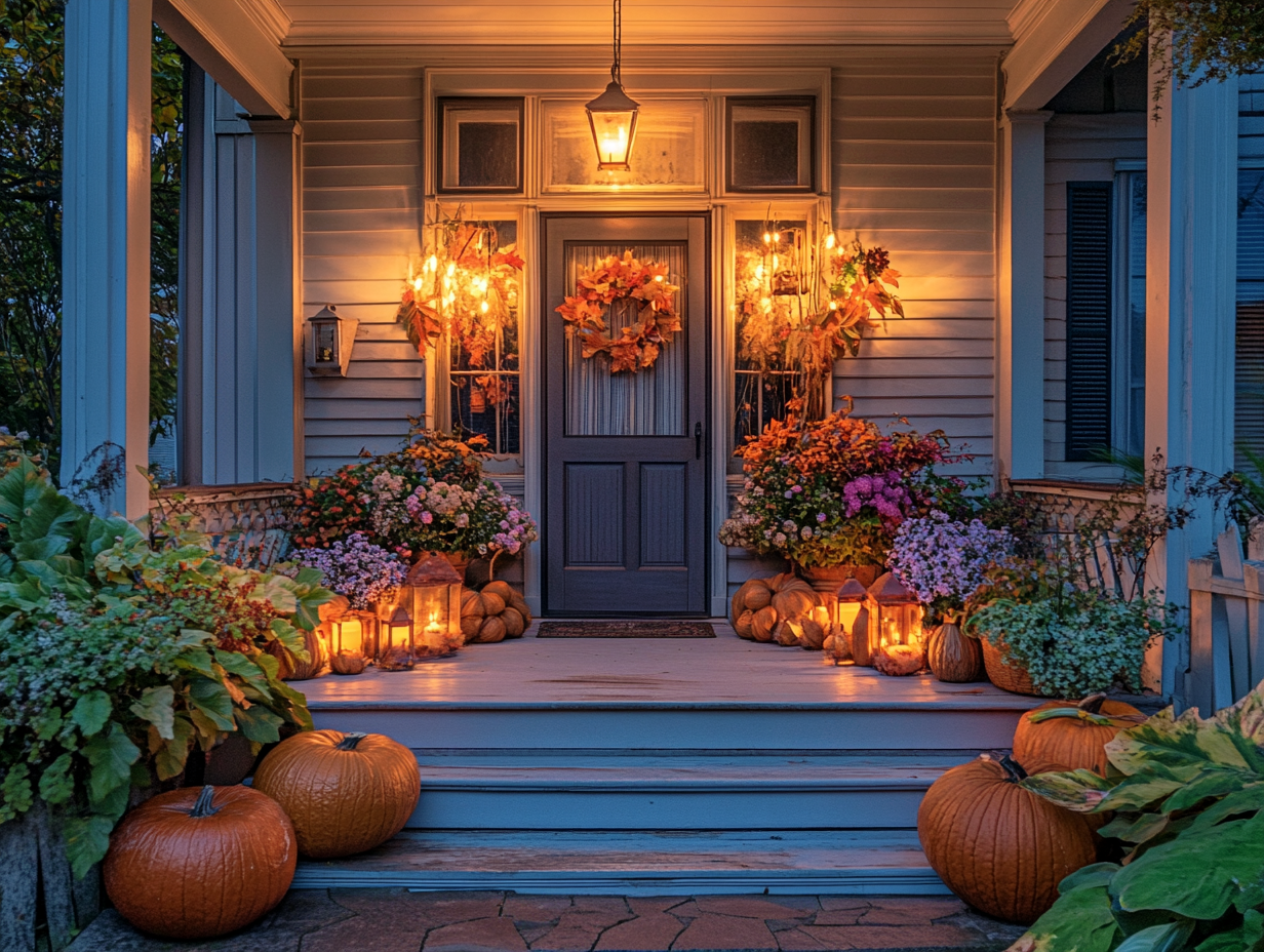 DIY Front Porch Ideas to Wow Your Neighbors This Fall