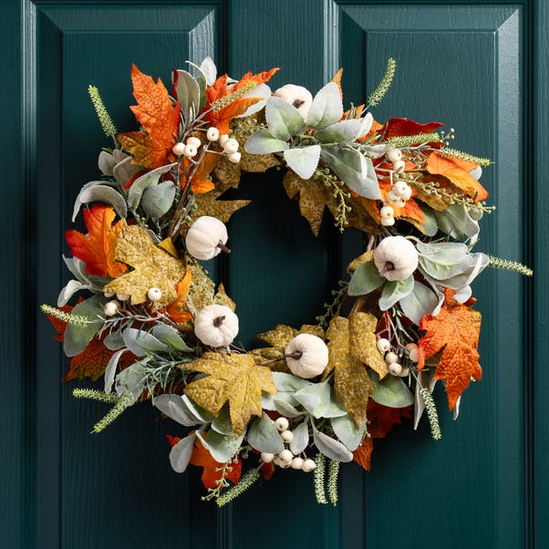Doorway Wreath Modern Autumn Door Wreaths