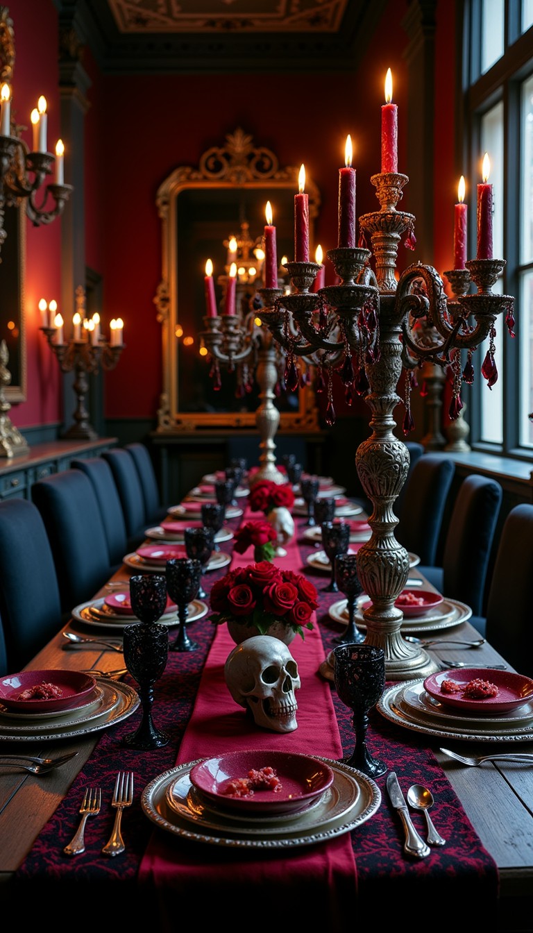 Download Gothic Dinner Romance Image - Gothic, Victorian, Romantic | StockCake