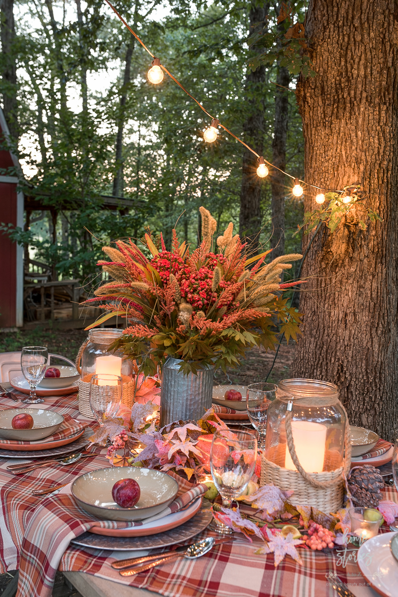 Fall Dinner Table Setting Ideas For Dinner Party A Fall-Themed Dinner Party BrightonTheDay