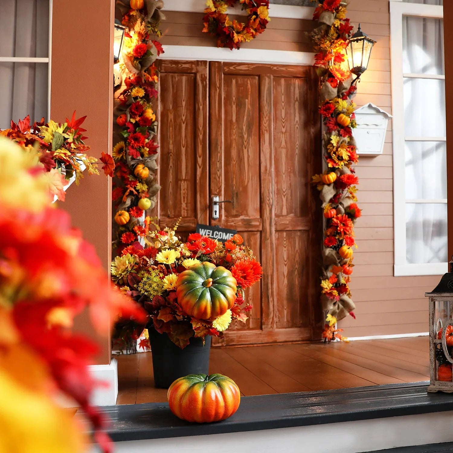 Fall Garland | Autumn Charm For Any Space - All The Fall Things