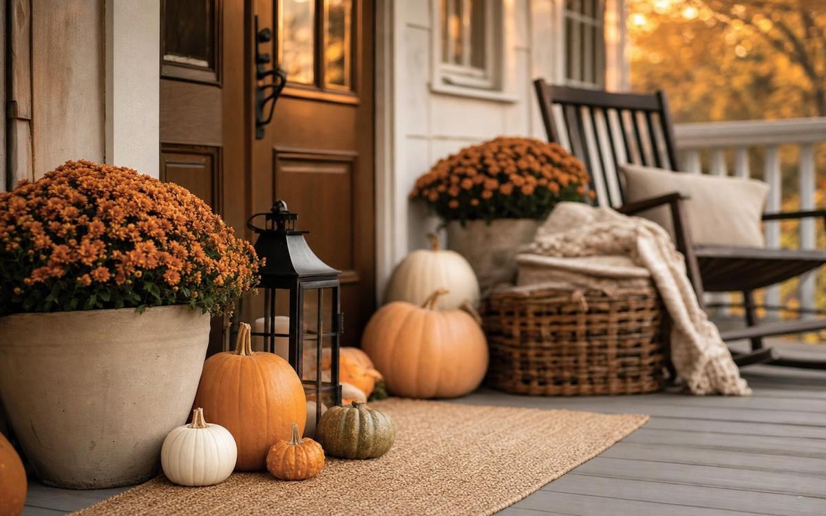 Fall Porch Decor: 10 Best Wreaths & Lanterns Under $40