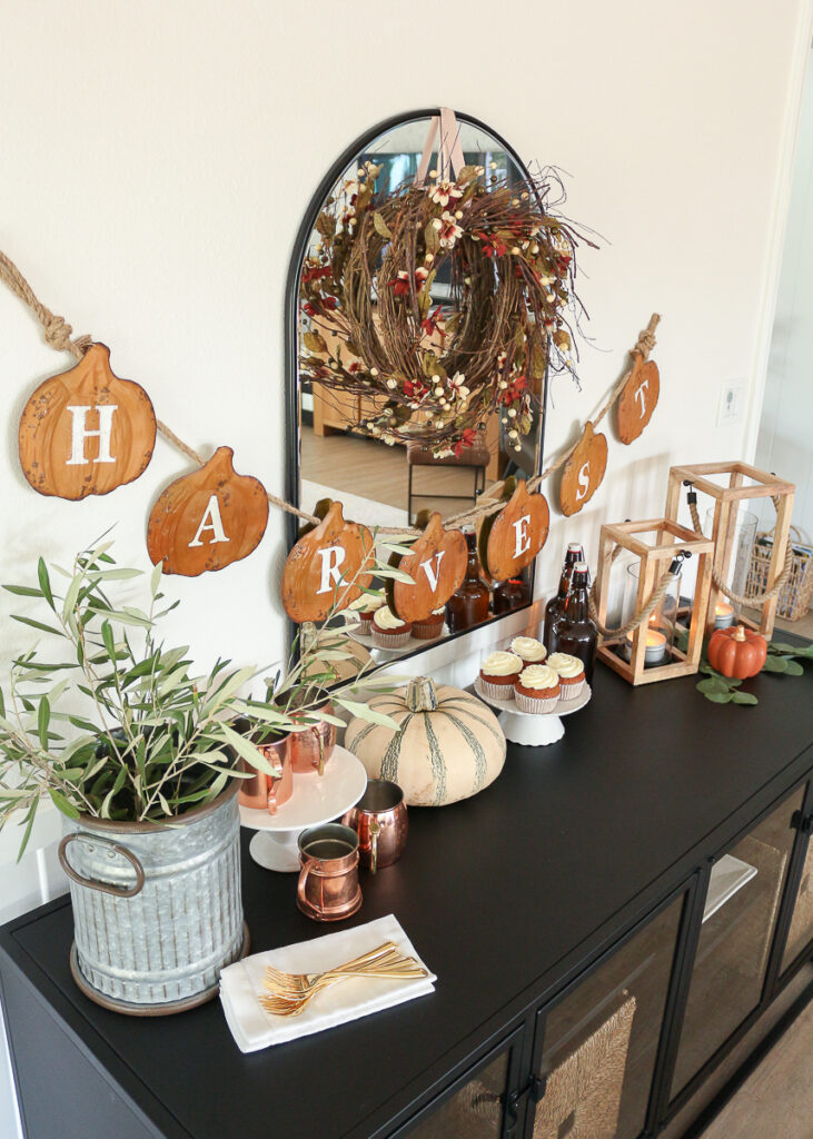 Fall Sideboard Styling: Simple Tips + Tricks - 1111 Light Lane
