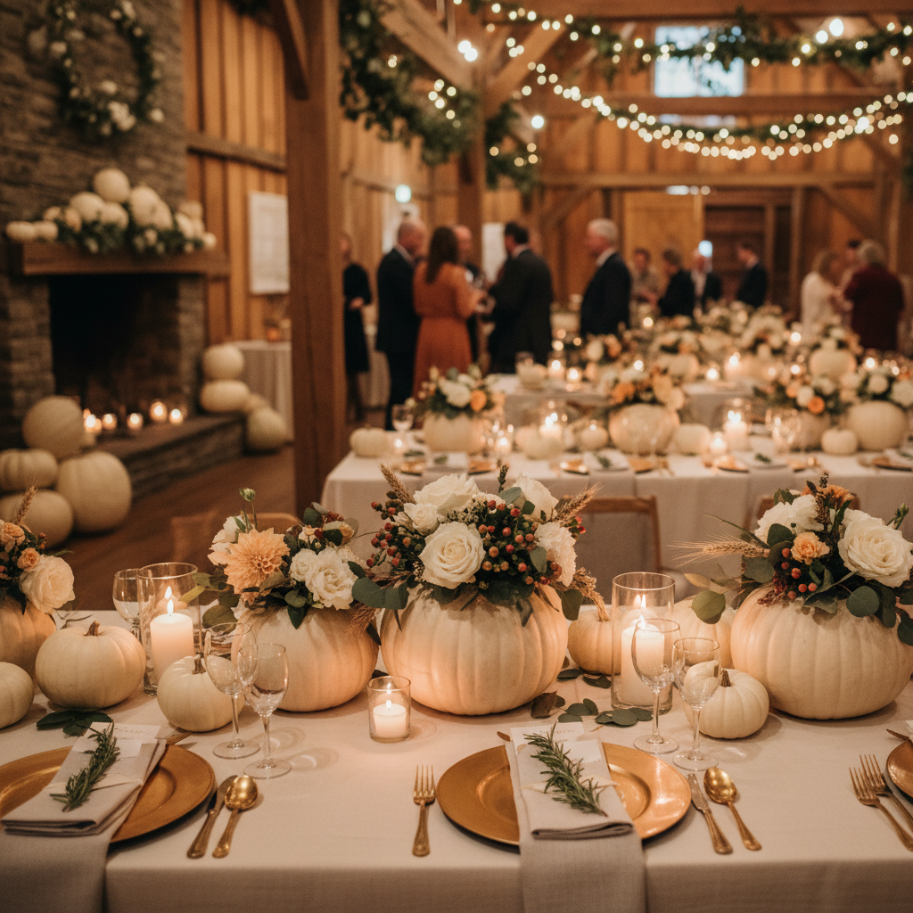 Fall Wedding Pumpkins – Johnson Seasonal Services