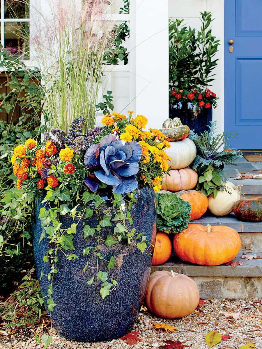 Gorgeous Fall Outdoor Decorating Ideas - A Piece Of Rainbow